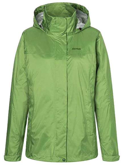 Marmot PreCip Eco women's rain jacket (green)